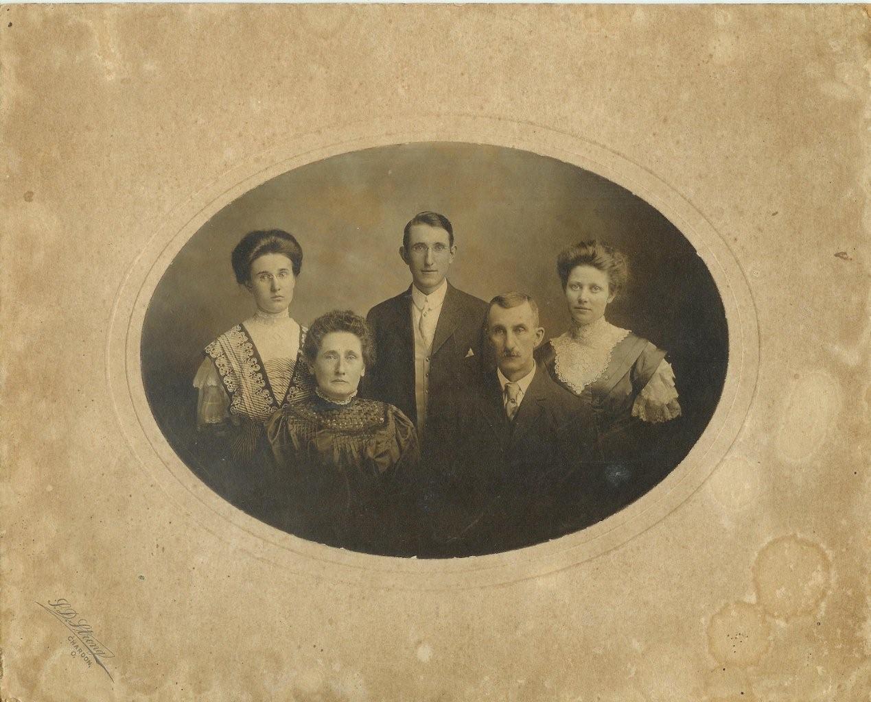 Wallace William Hall Family